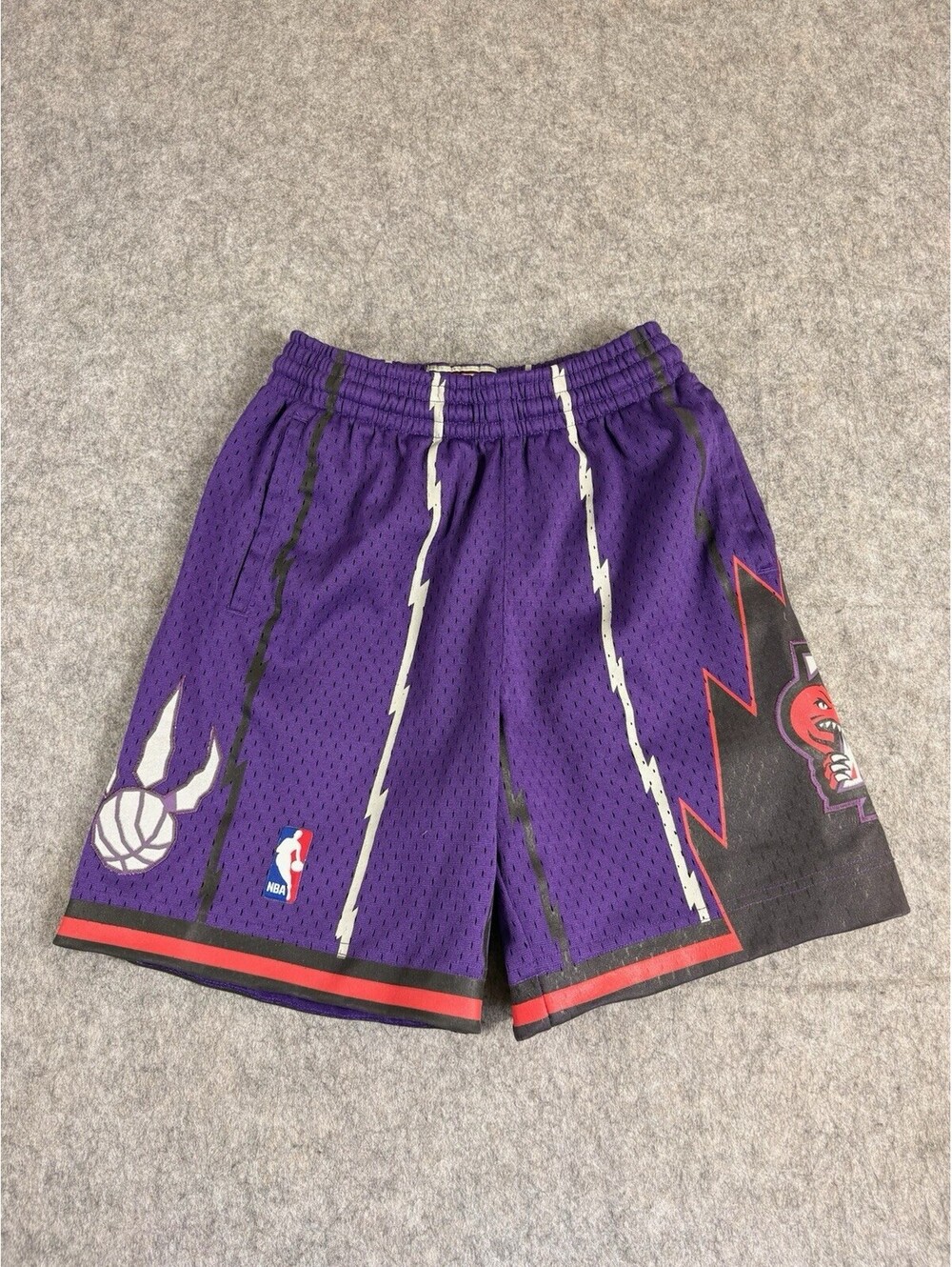 Toronto Raptors Shorts Youth Small Mitchell & Ness NBA Basketball